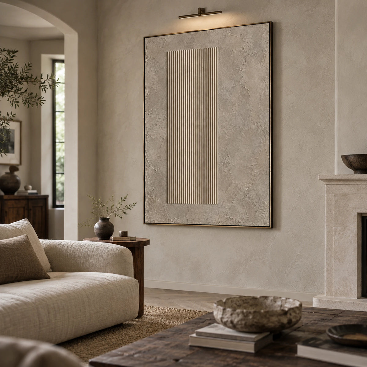 Wabi Sabi Wall Art | Quiet Column