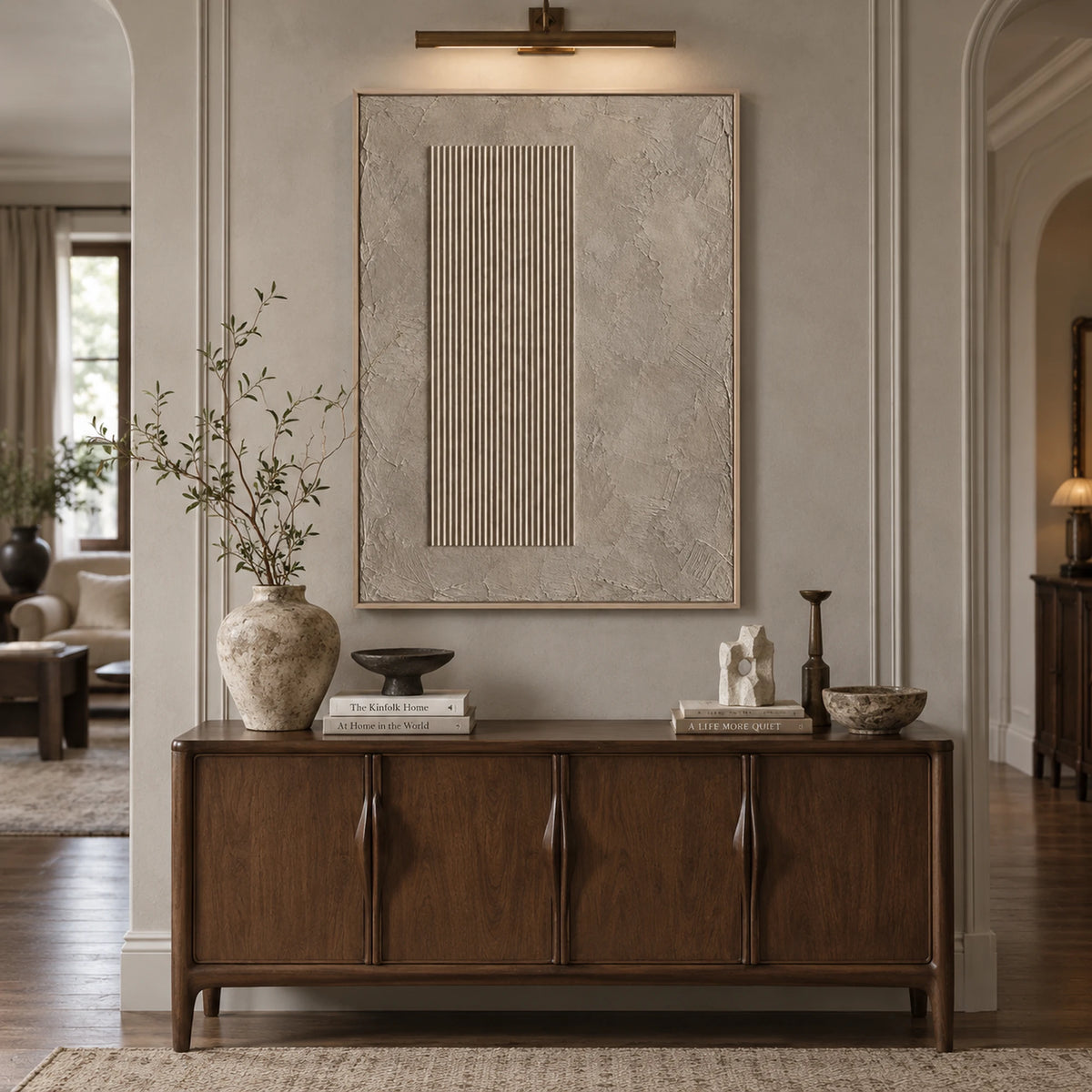 Wabi Sabi Wall Art | Quiet Column