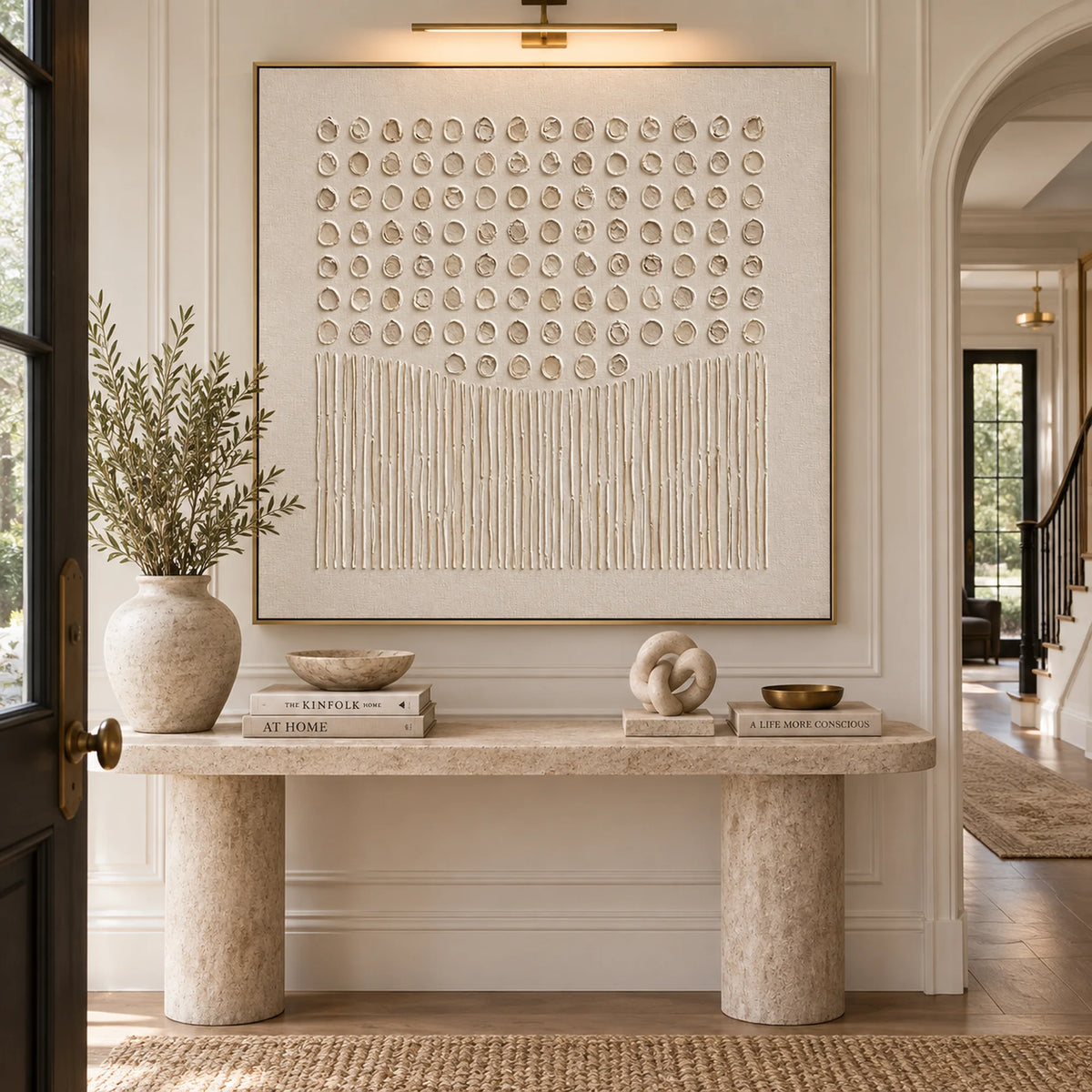 Wabi Sabi Wall Art | Ivory Garden