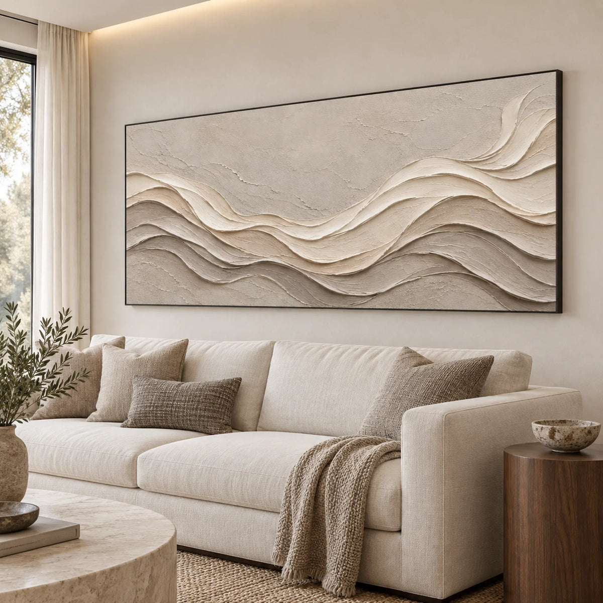 Sculptural wall Art | Silent Desert Rhythm