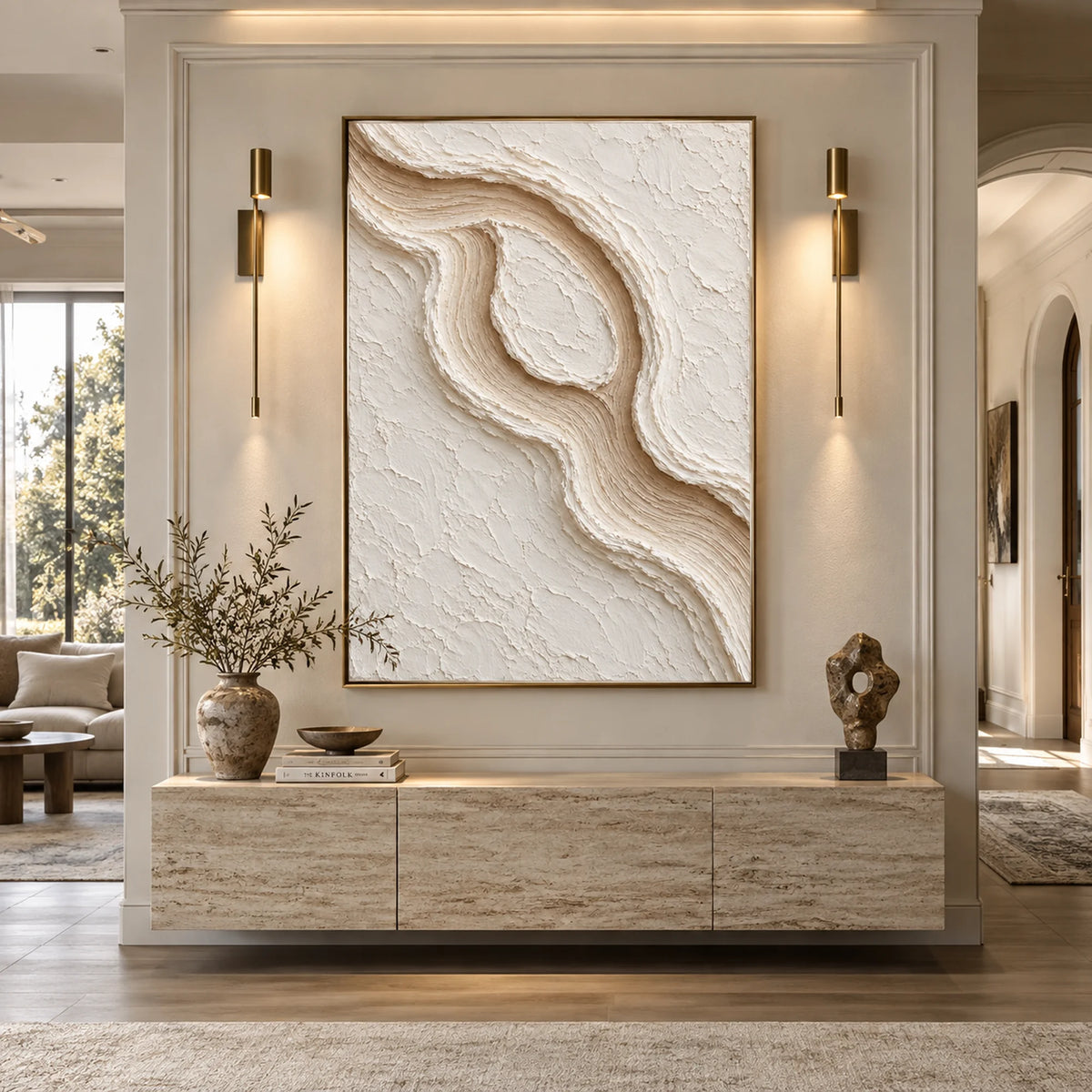 3D Textured Art | Soft Earth Flow