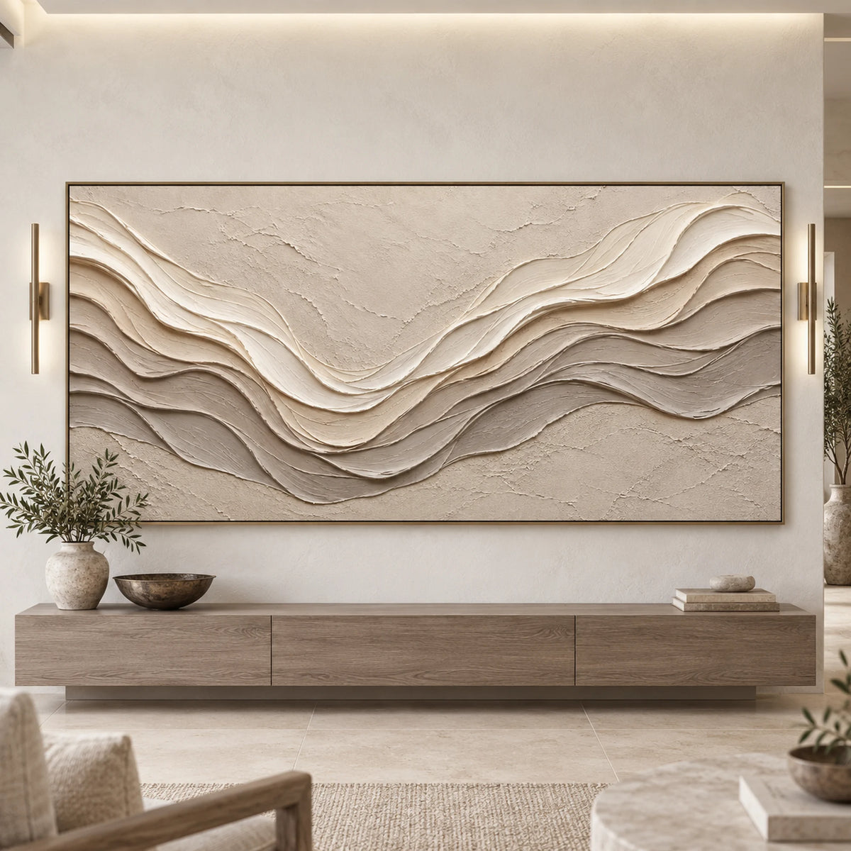 Sculptural wall Art | Soft Drift