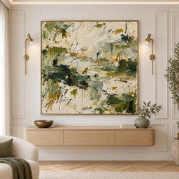 Abstract Art | Wild Green Weather