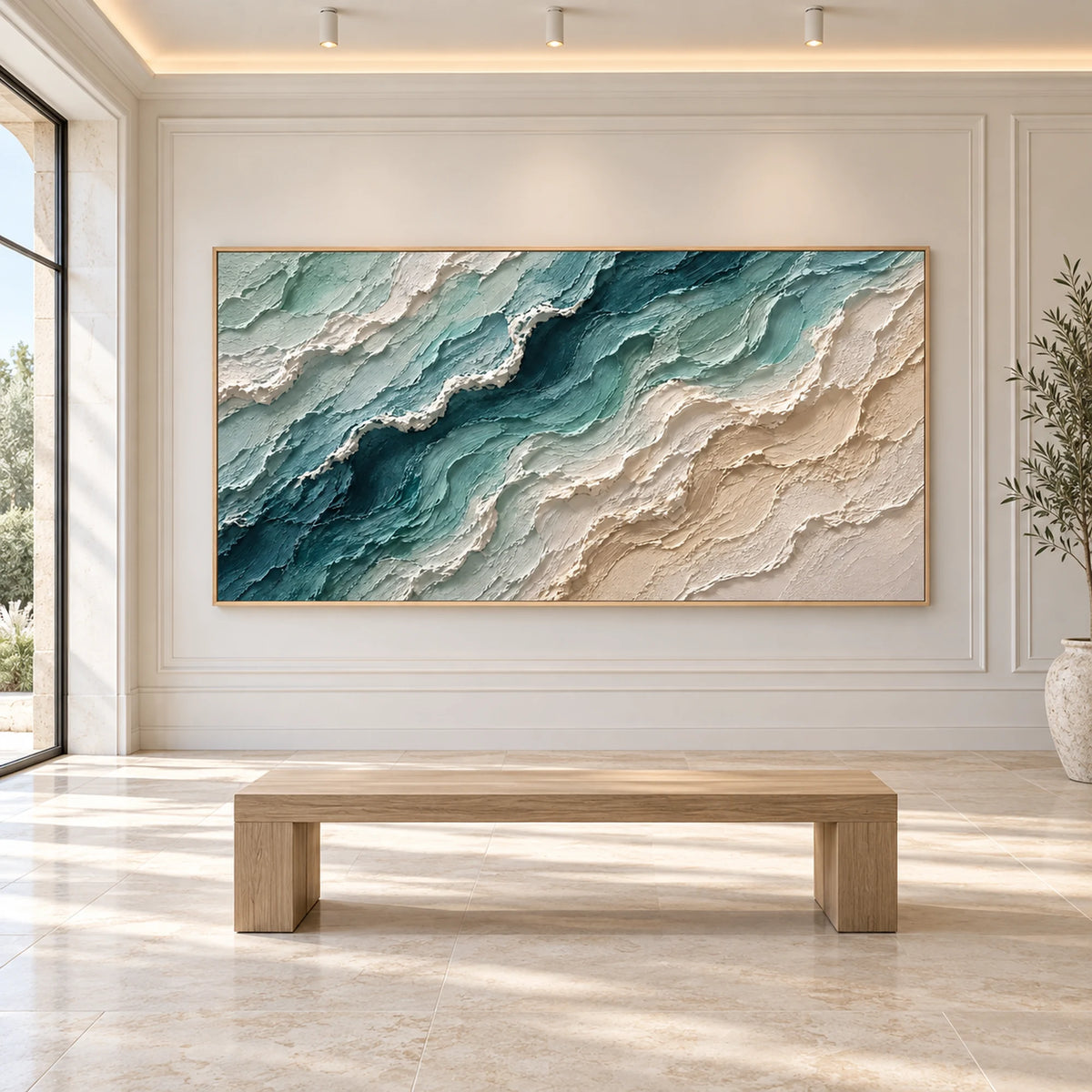 Sculptural wall Art | Tidal Drift