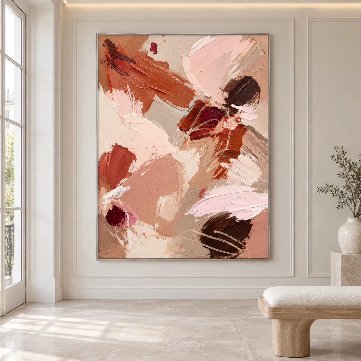 Abstract Art | Berry Brushstorm