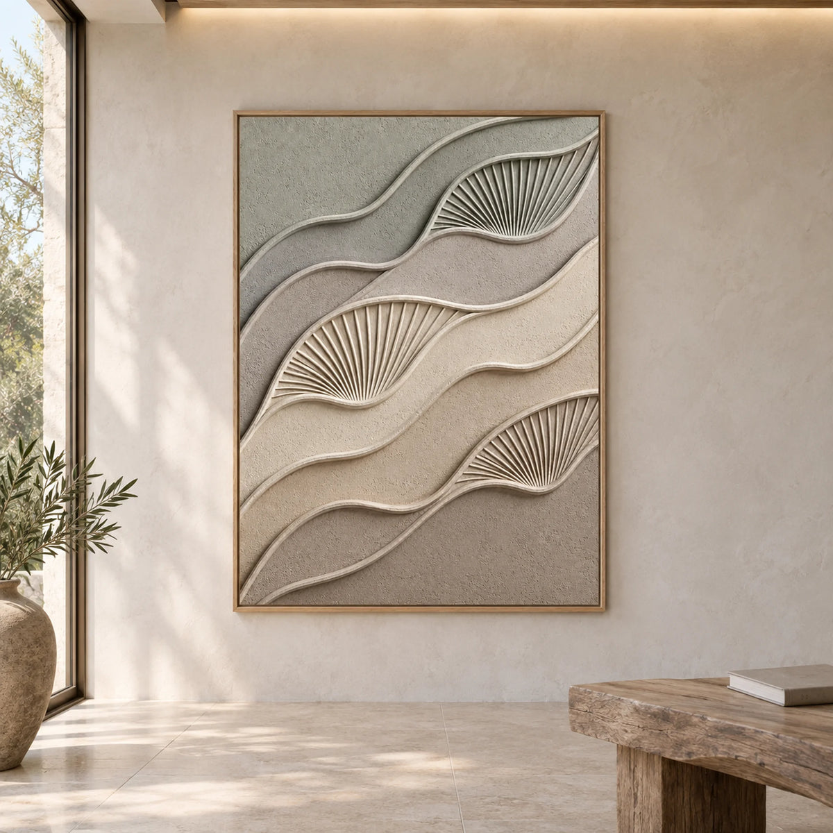 Sculptural wall Art | Flowing Forms