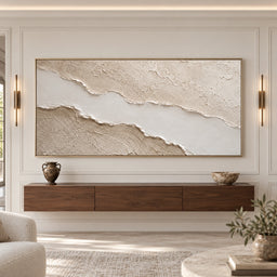 Sculptural wall Art | Ivory Passage