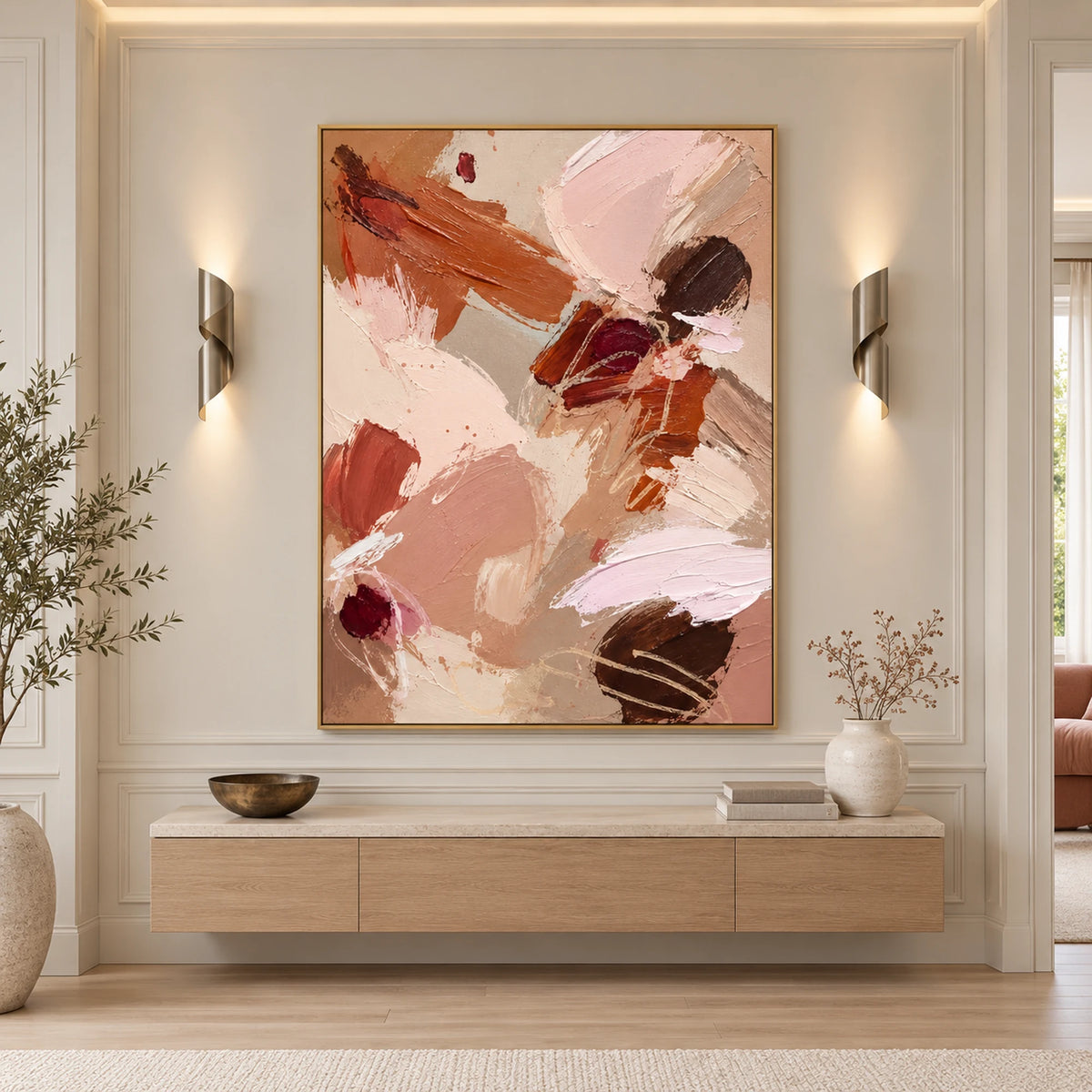 Abstract Art | Berry Brushstorm