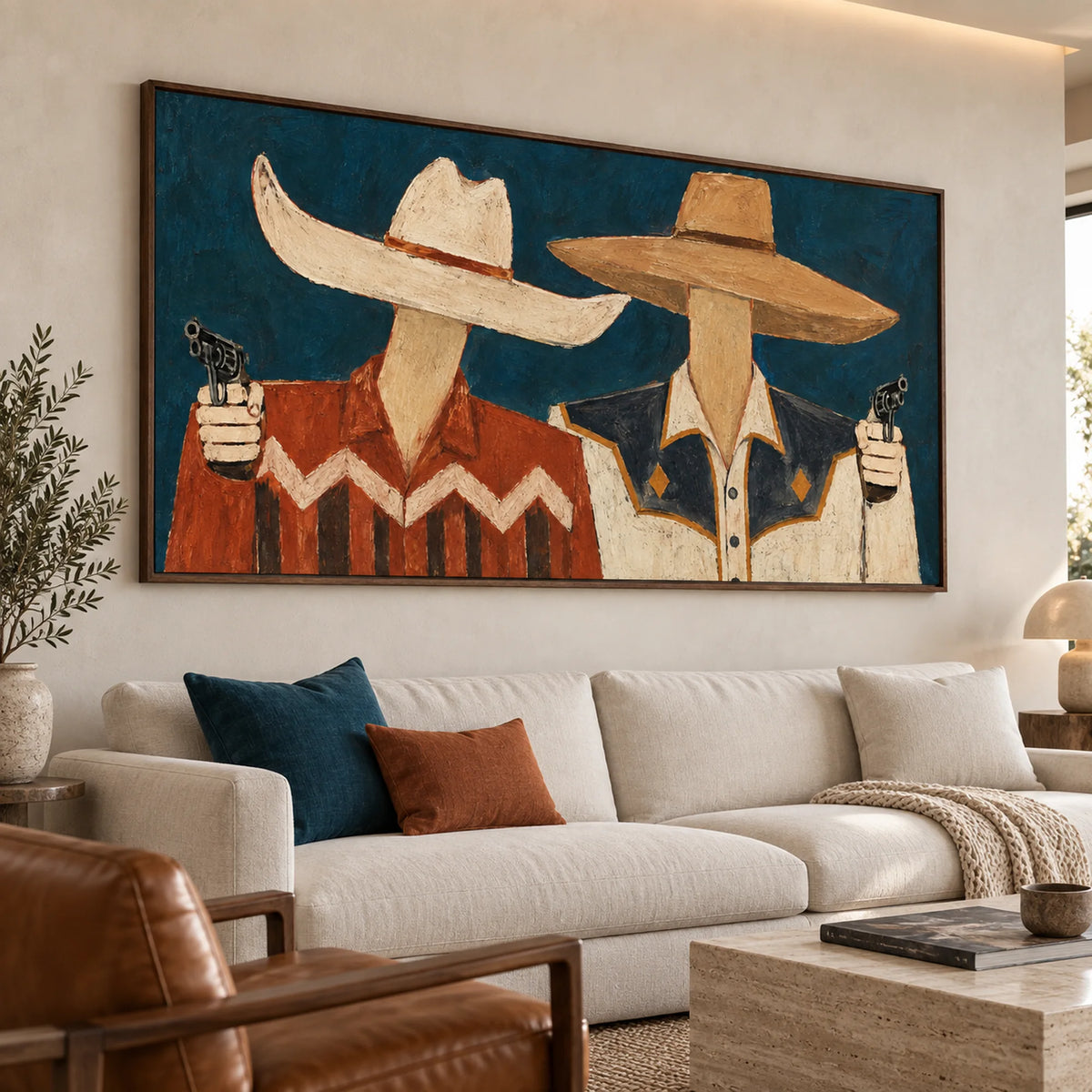 Western Art | Midnight Showdown