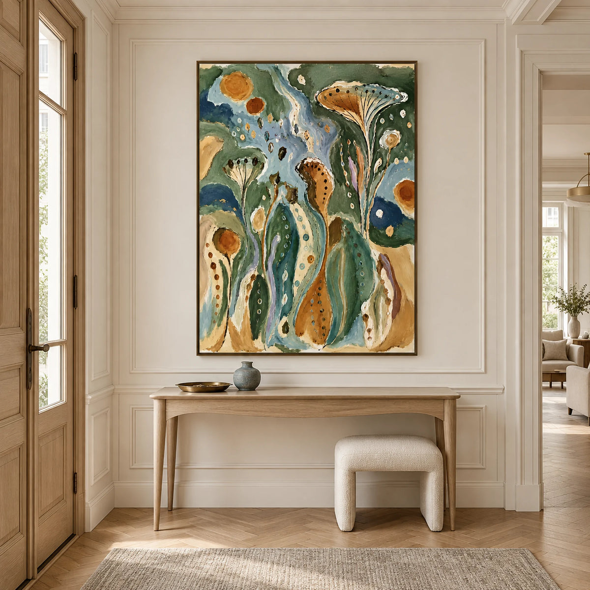 Abstract Art | Sunseed Waltz