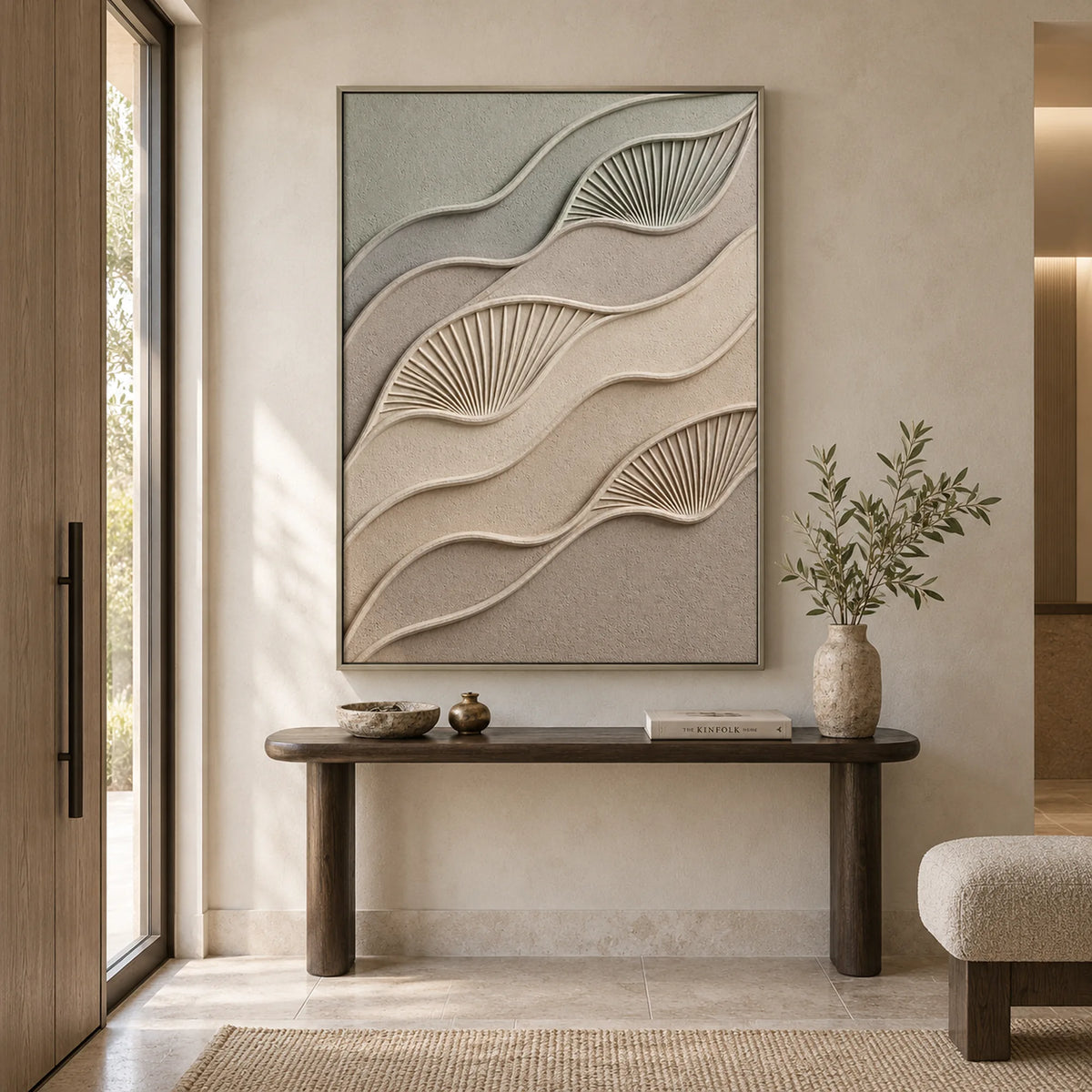 Sculptural wall Art | Flowing Forms