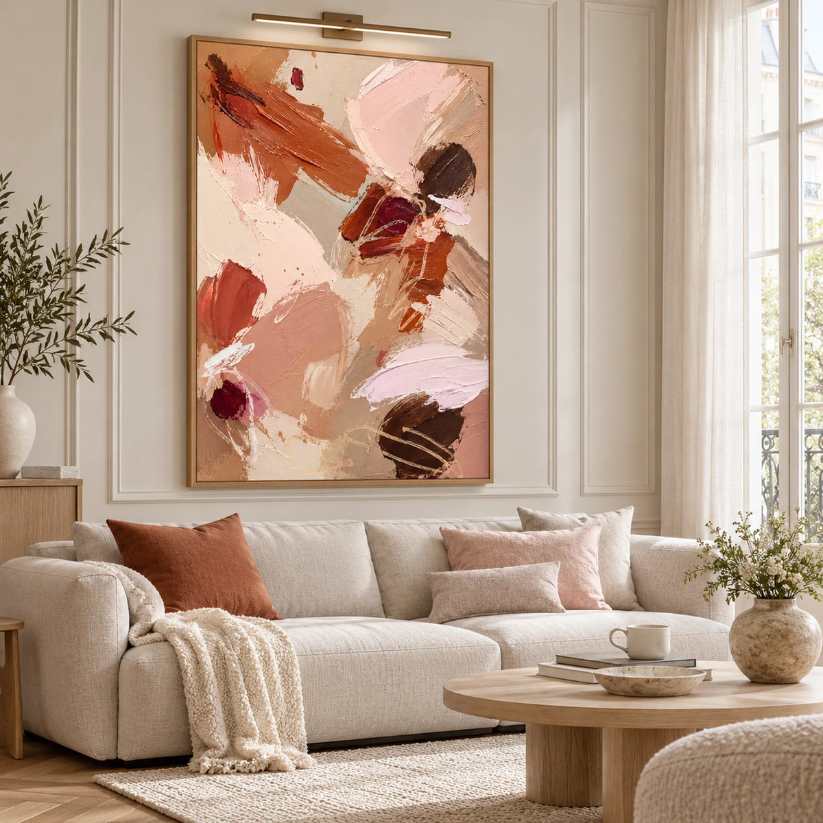 Abstract Art | Berry Brushstorm