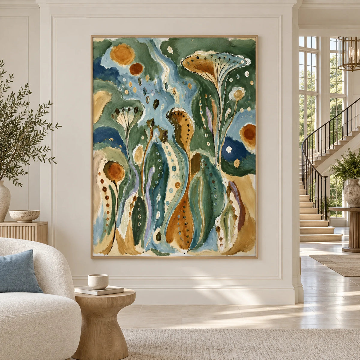 Abstract Art | Sunseed Waltz