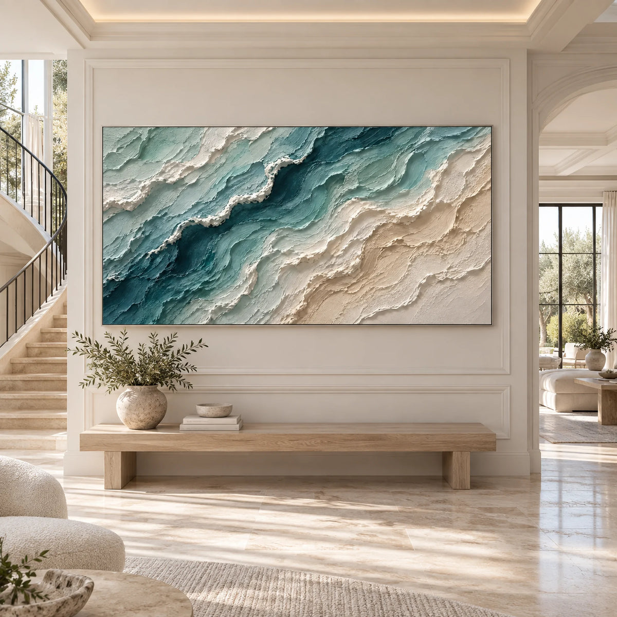 Sculptural wall Art | Tidal Drift
