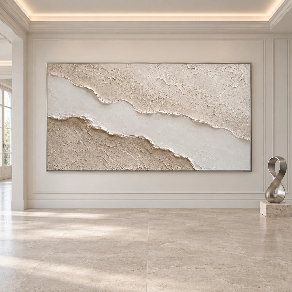 Sculptural wall Art | Ivory Passage