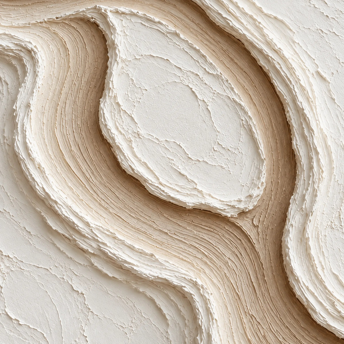 3D Textured Art | Soft Earth Flow