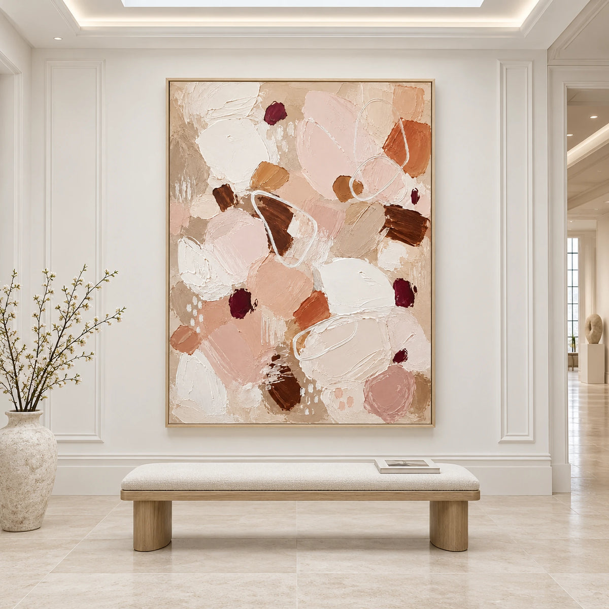 Abstract Art | Peach Loop