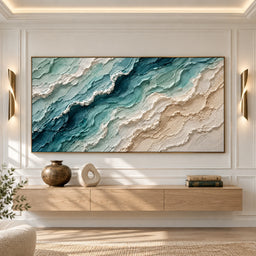Sculptural wall Art | Tidal Drift