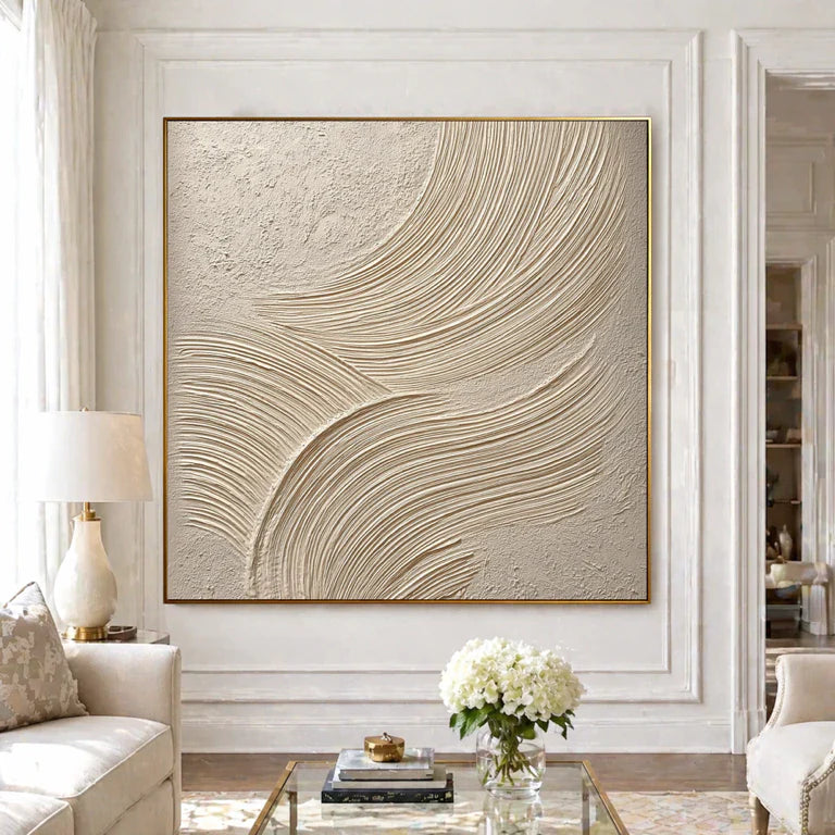 3D Textured Art | Ivory Current