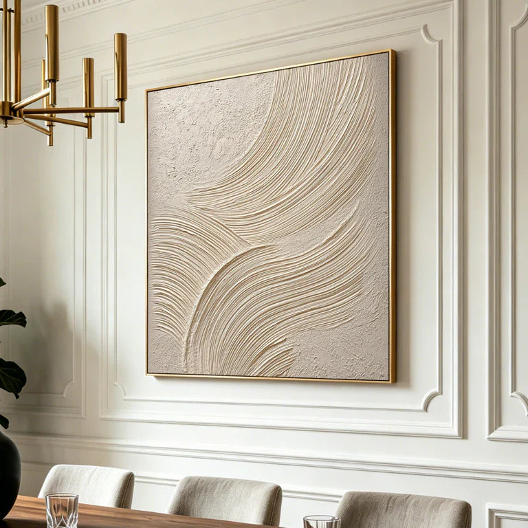 3D Textured Art | Ivory Current