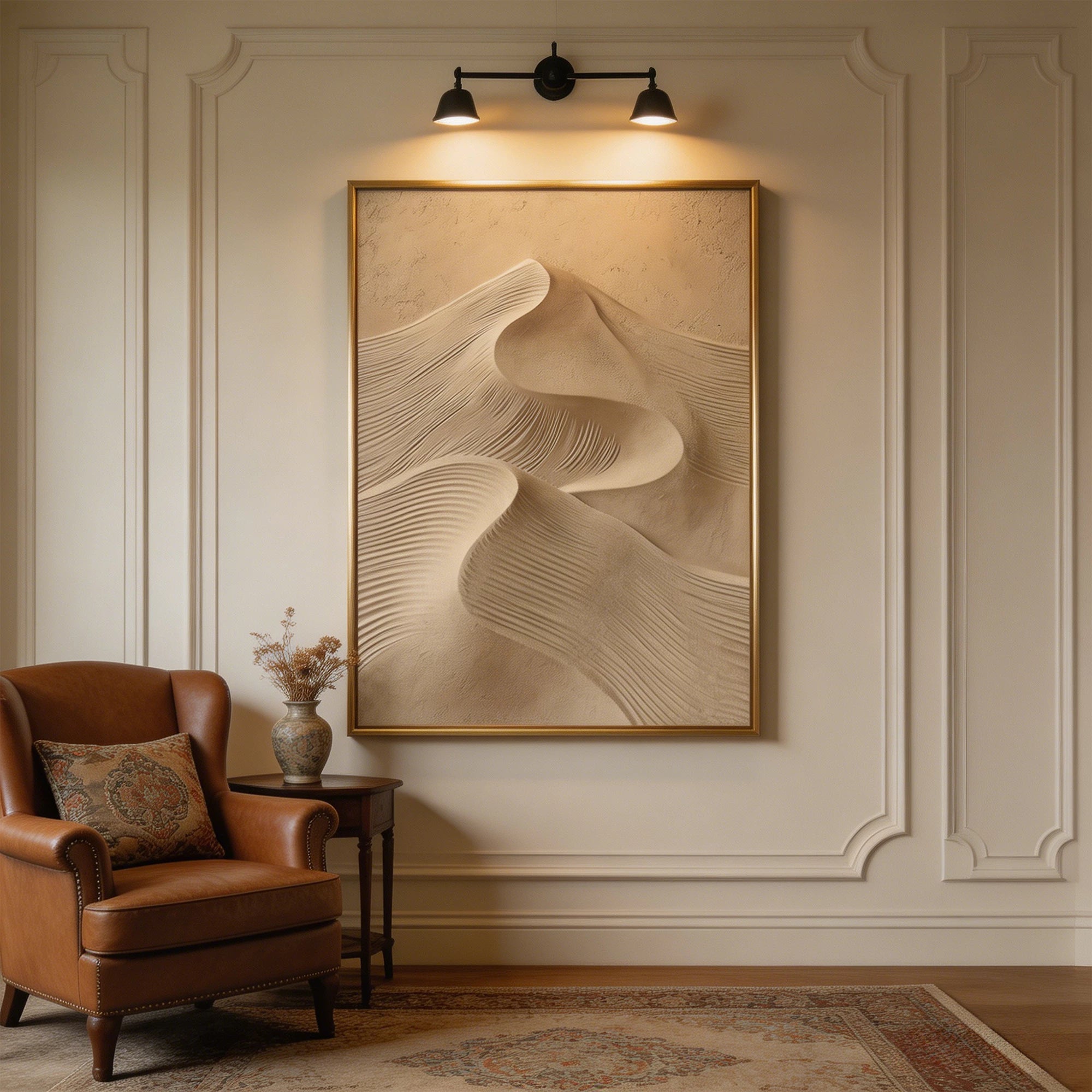3D Textured Art | A Breath Across Sand