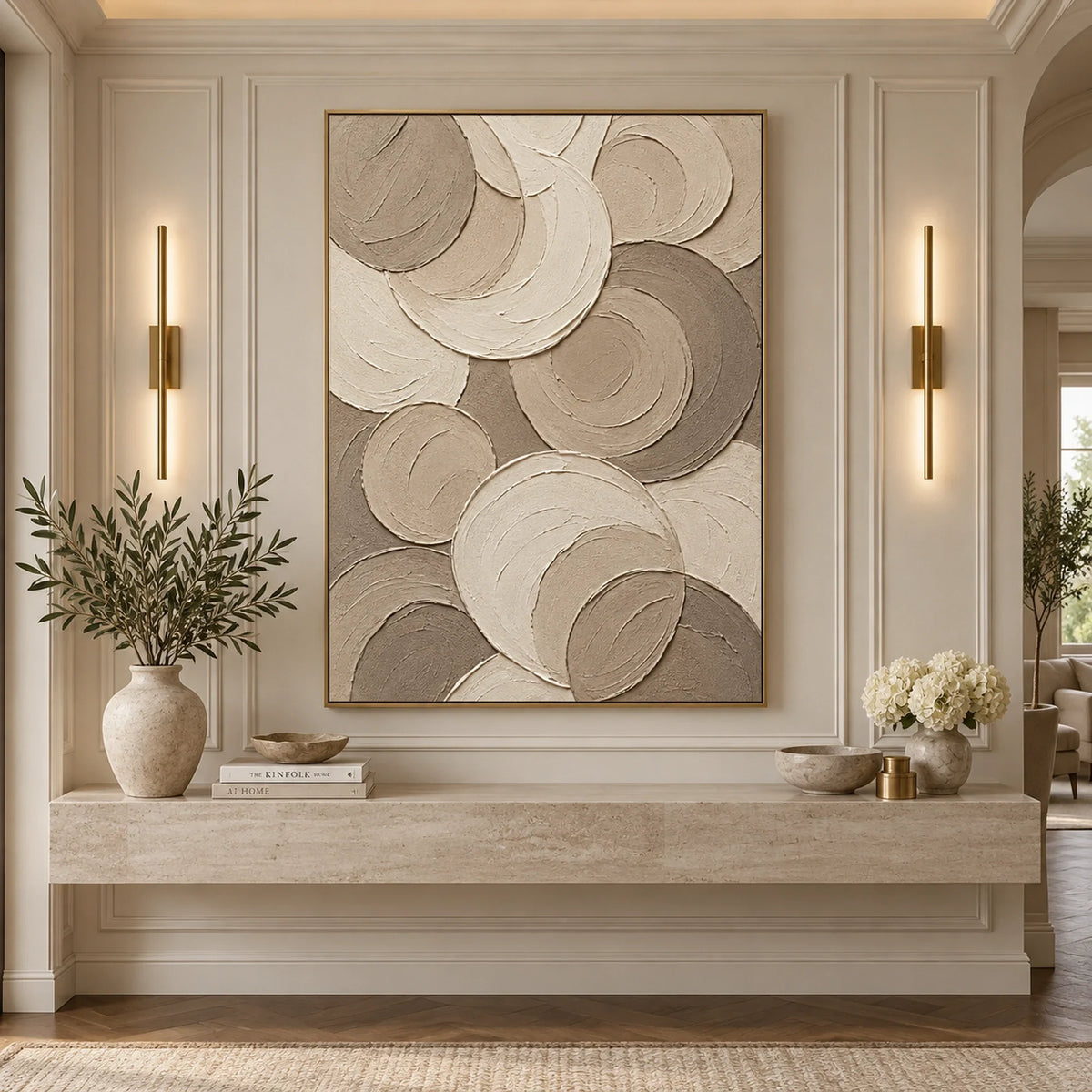 3D Textured Art | Round and Round
