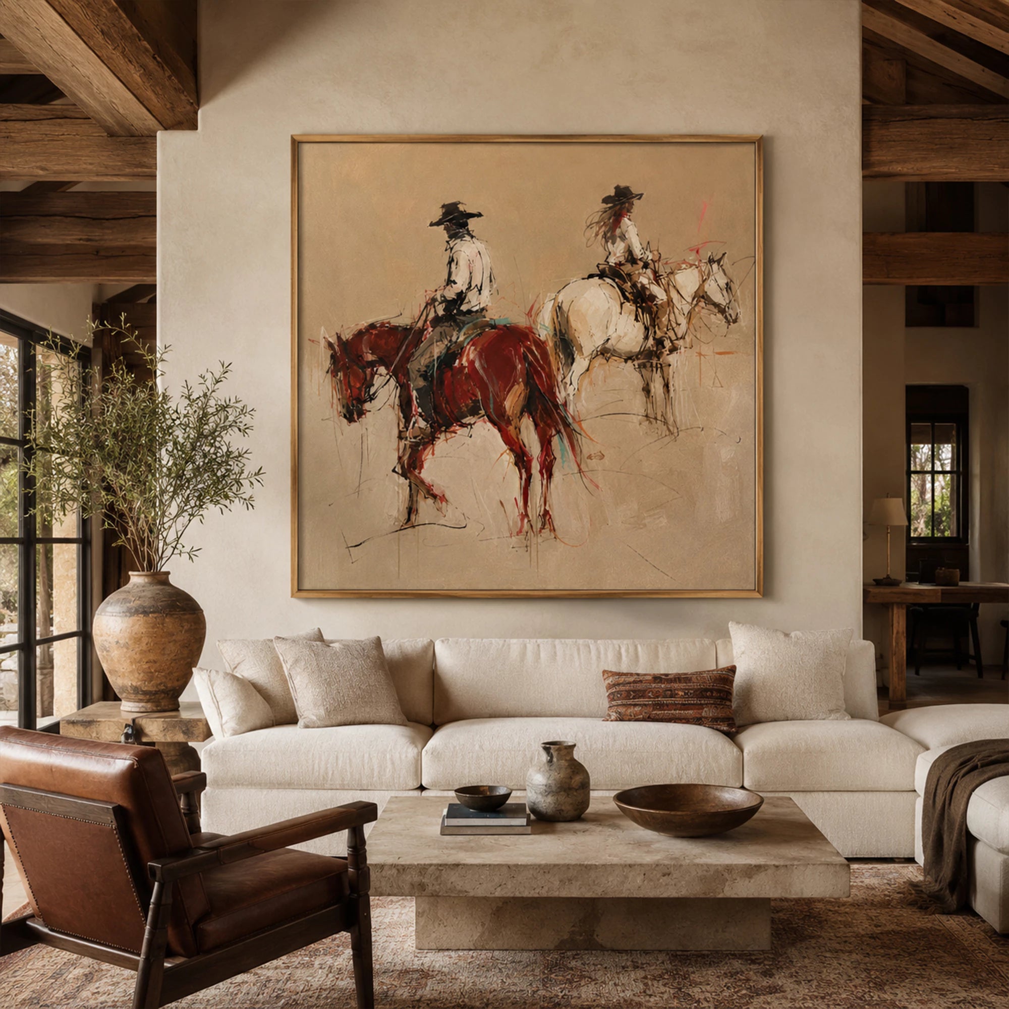 Western Art | Leaving at First Light