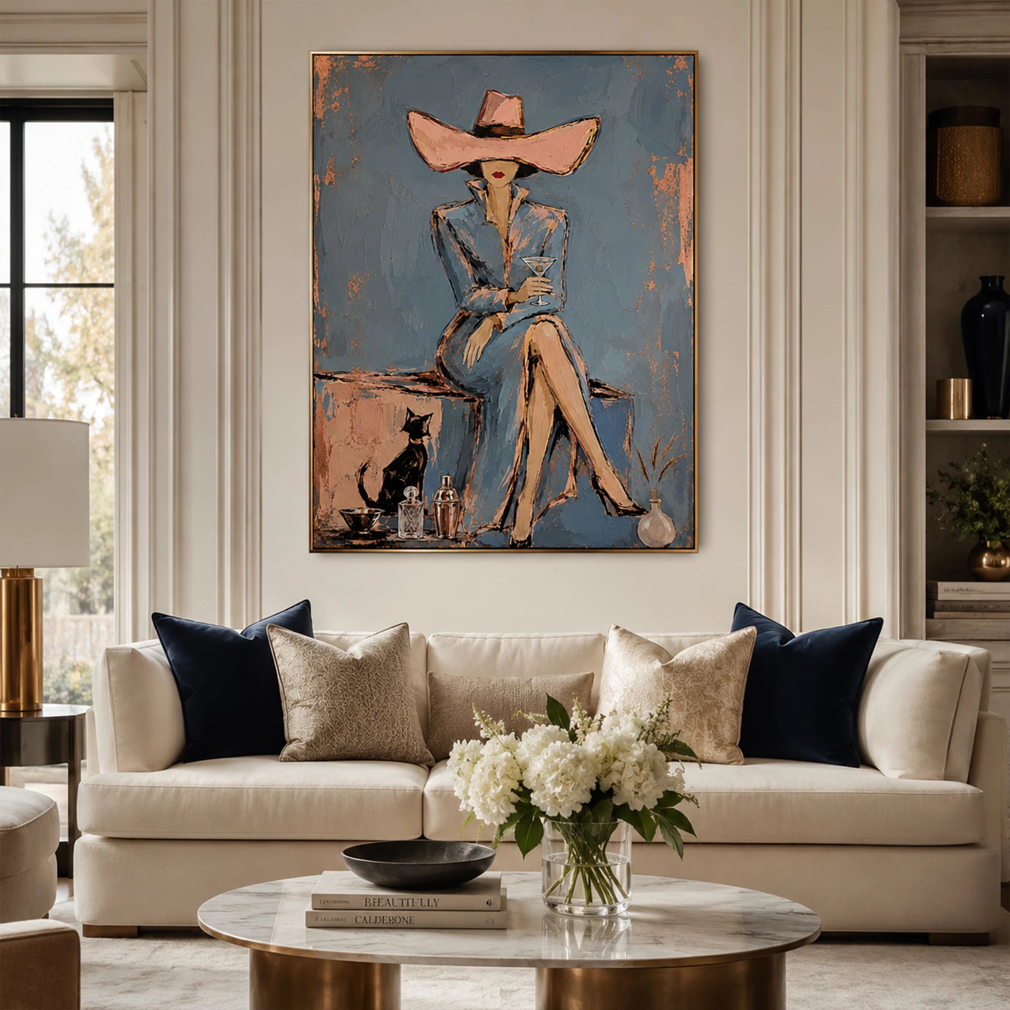 POP Art | Blue Hour Elegance