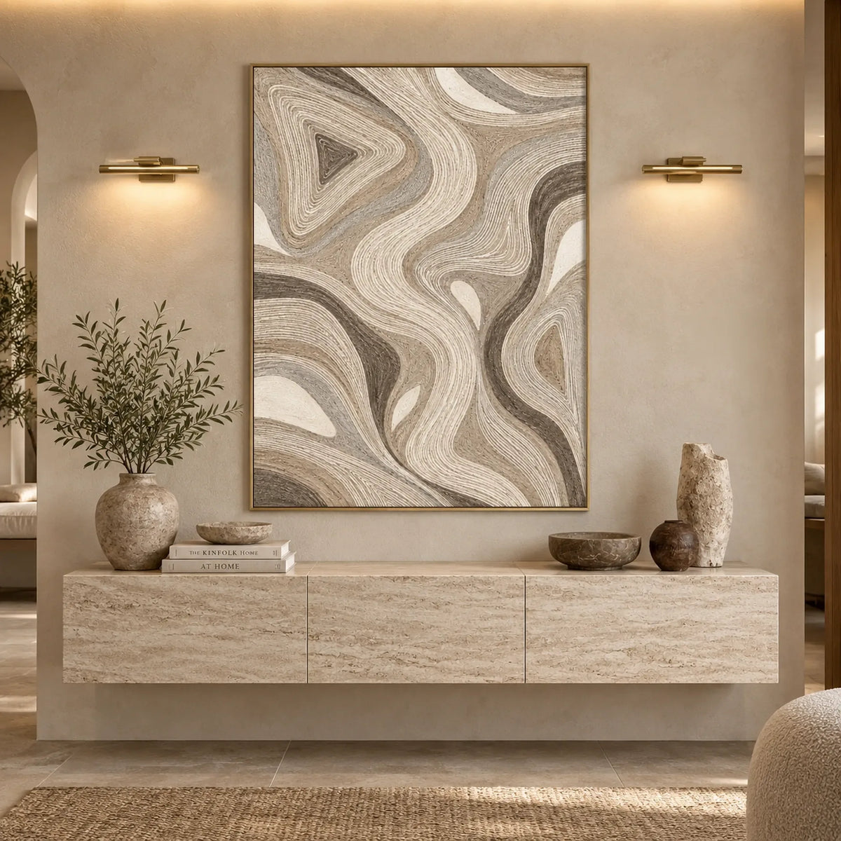 3D Textured Art | Slow Drift