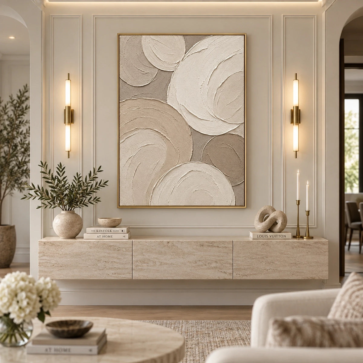 3D Textured Art | Circle Talk