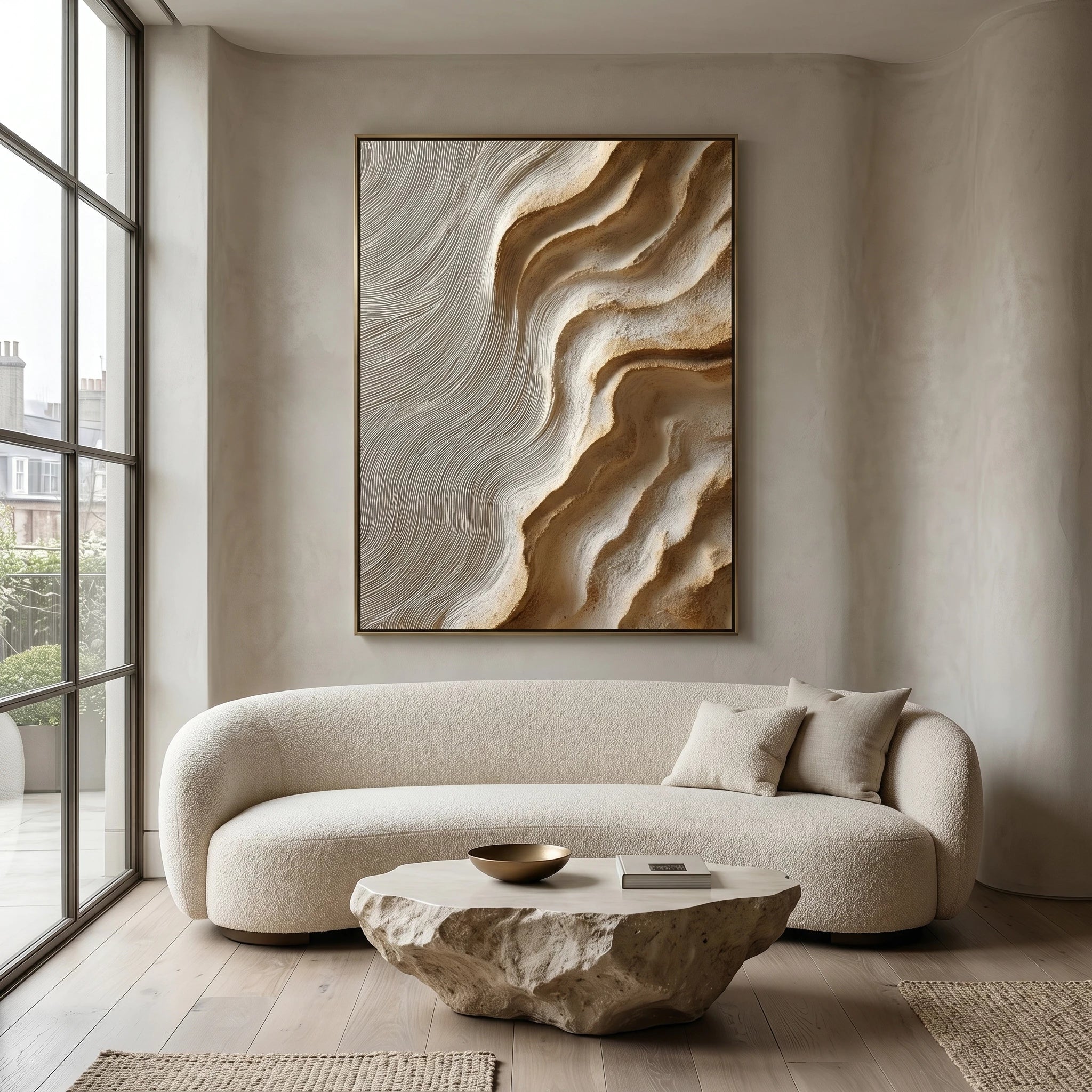 3D Textured Art | Earthen Current