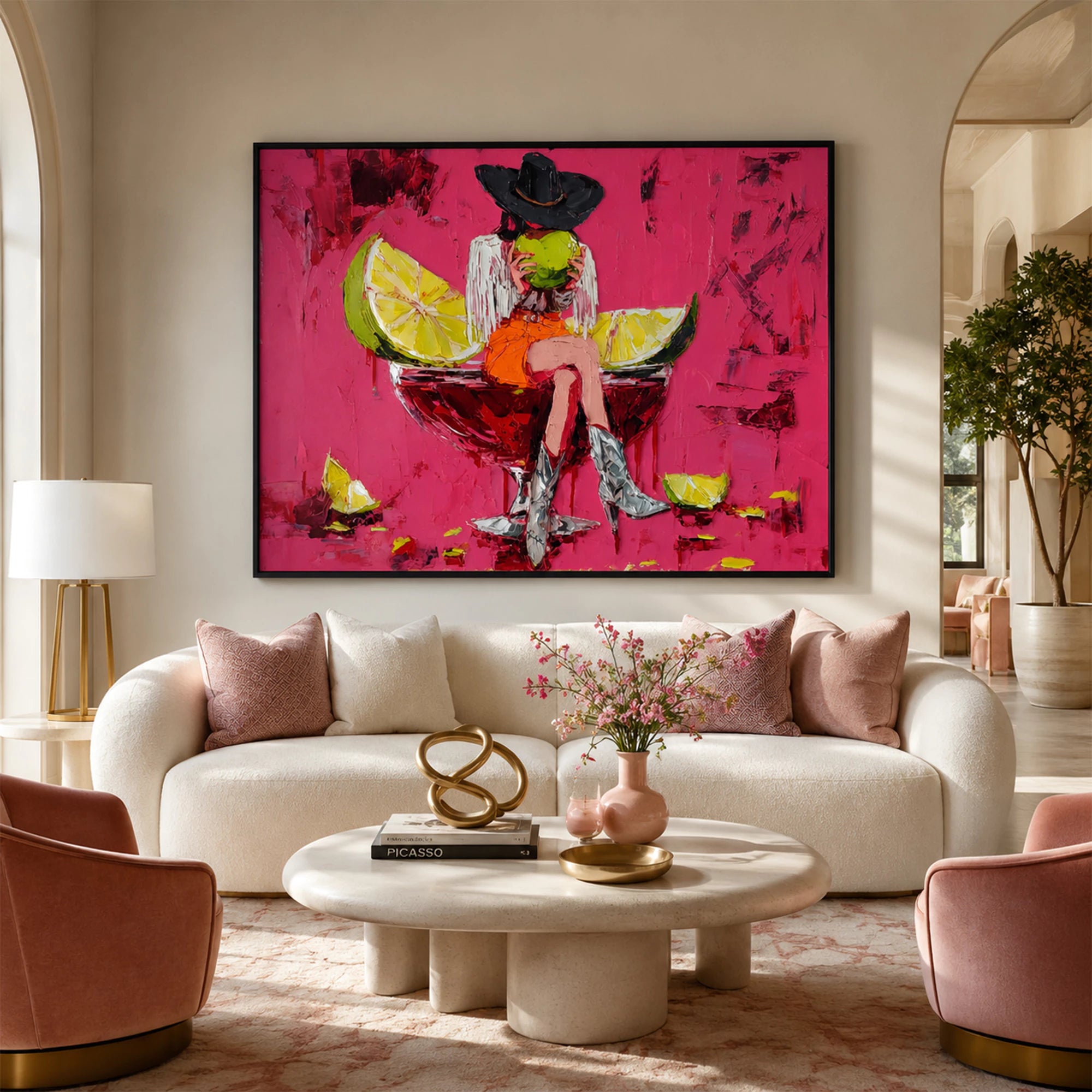 POP Art  | She Tasted the Electric Summer