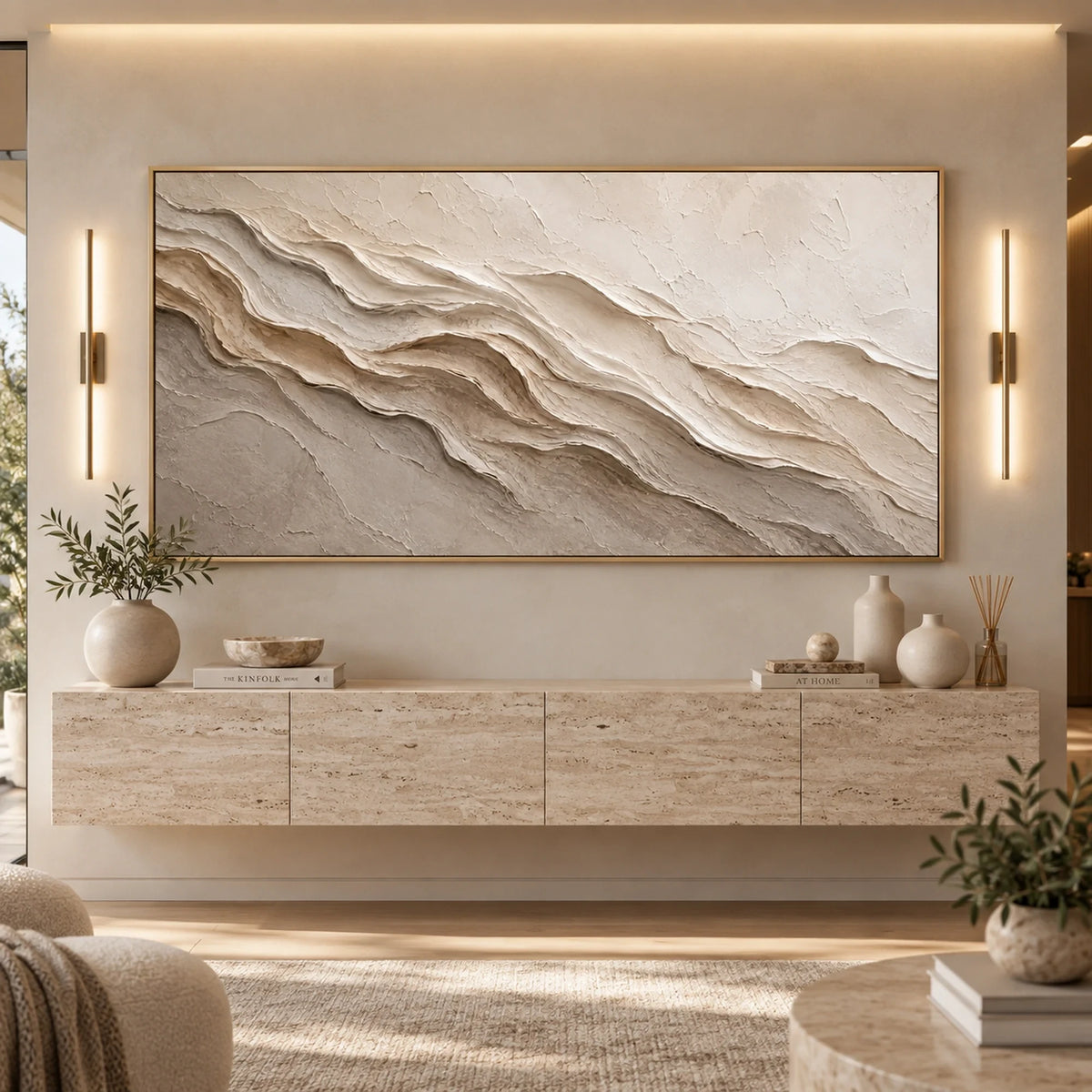 Sculptural wall Art | Folded Silence