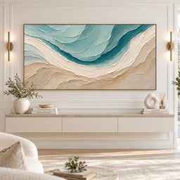 3D Textured Art | Shoreline Drift