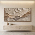 3D Textured Art | Tidal Earth Layers