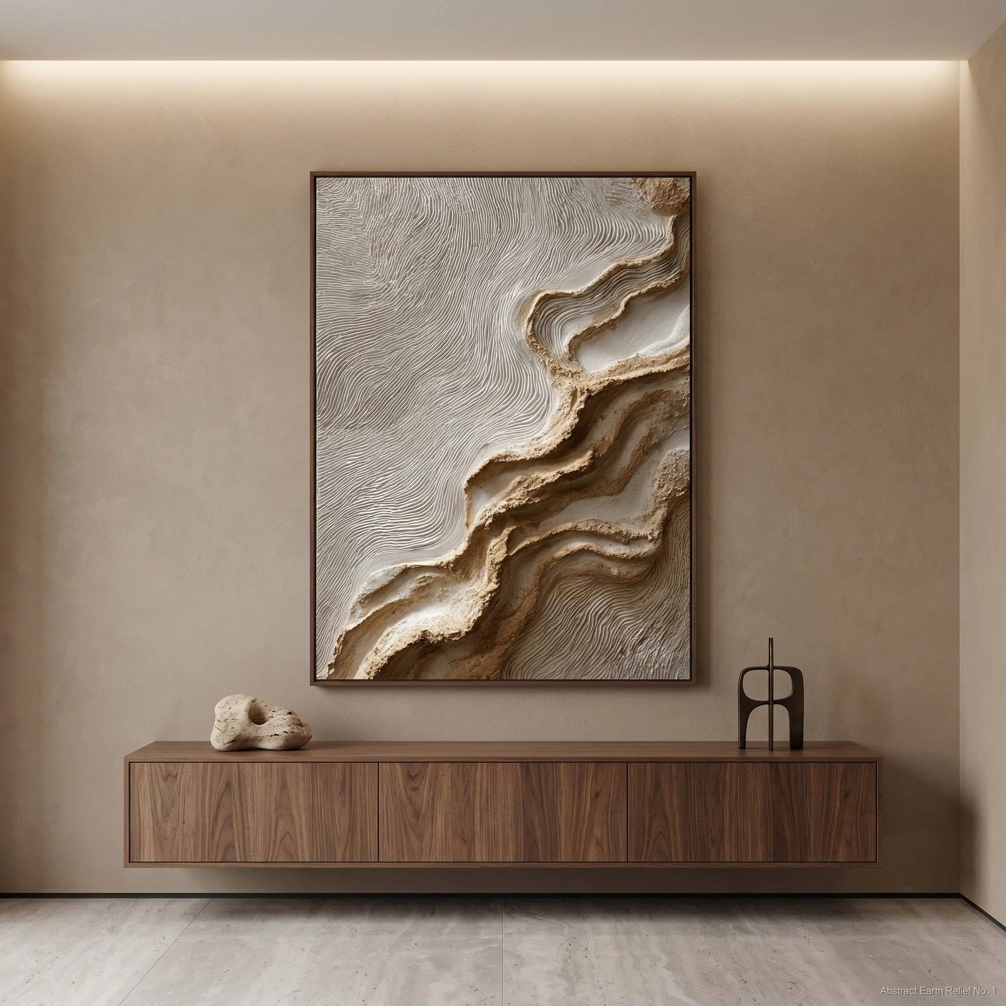 3D Textured Art | Terra Vein Layers