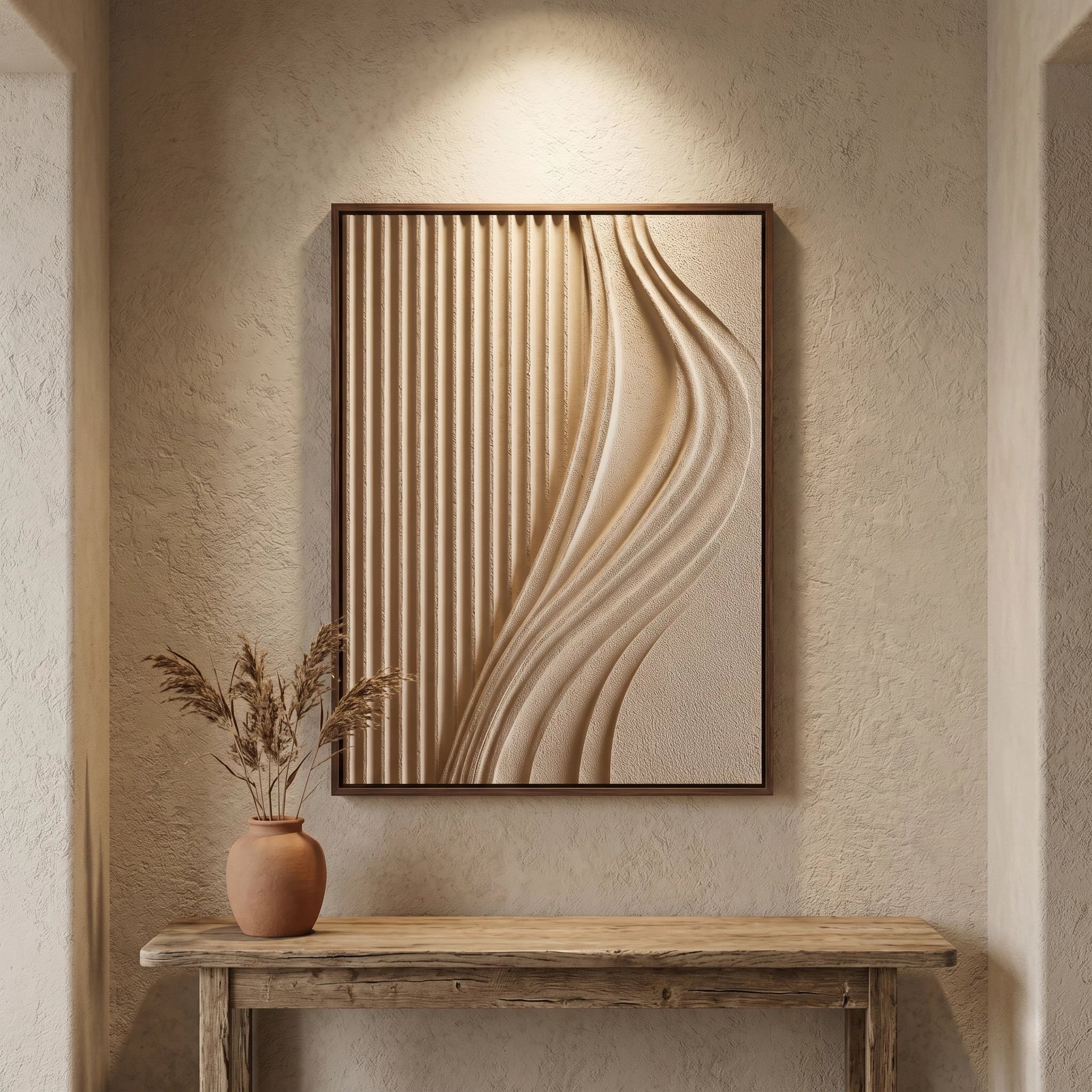 3D Textured Art | Sandstone Flow