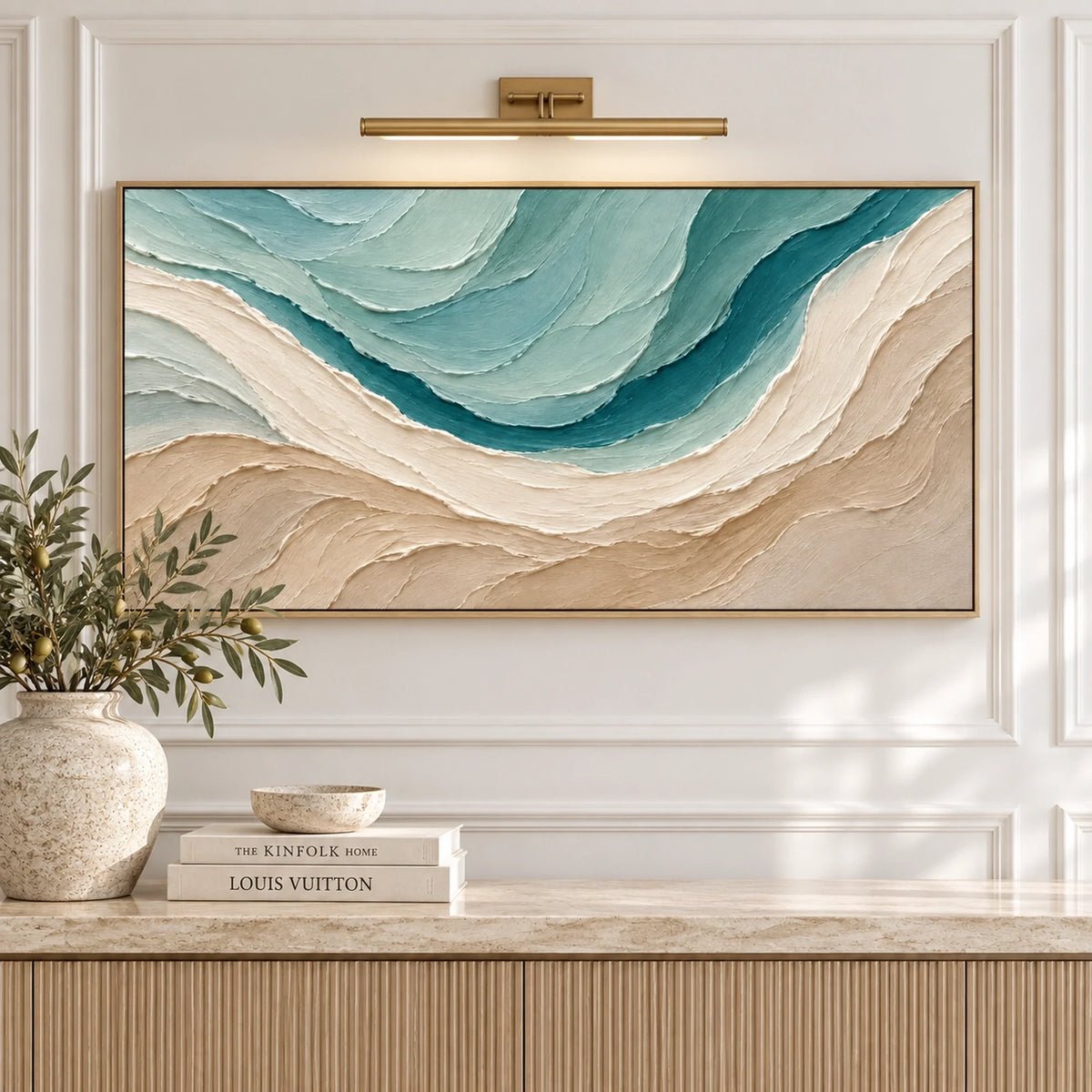 3D Textured Art | Shoreline Drift
