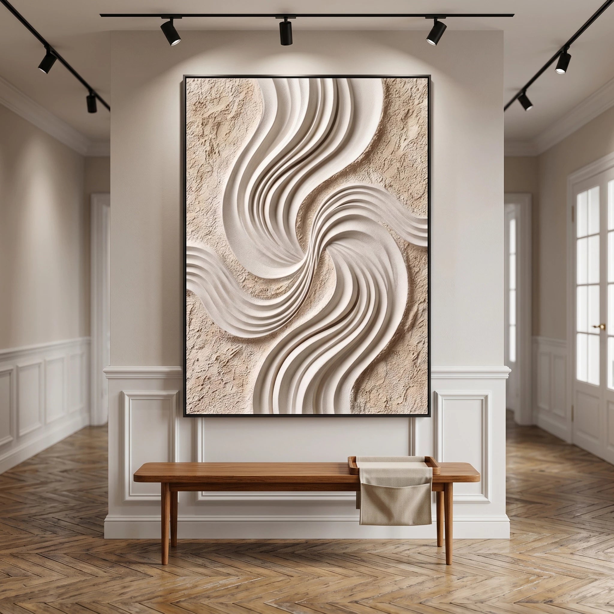 3D Textured Art | The Music Between Waves