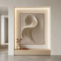 3D Textured art |Whispers in Ivory