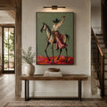 Western Art | He Rode Into the Evening