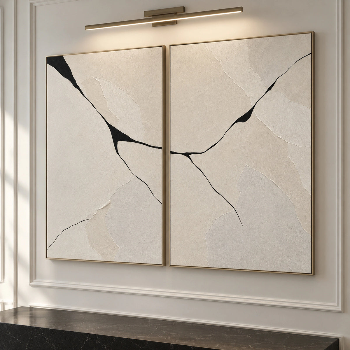 Diptych Art | Where Silence Breaks