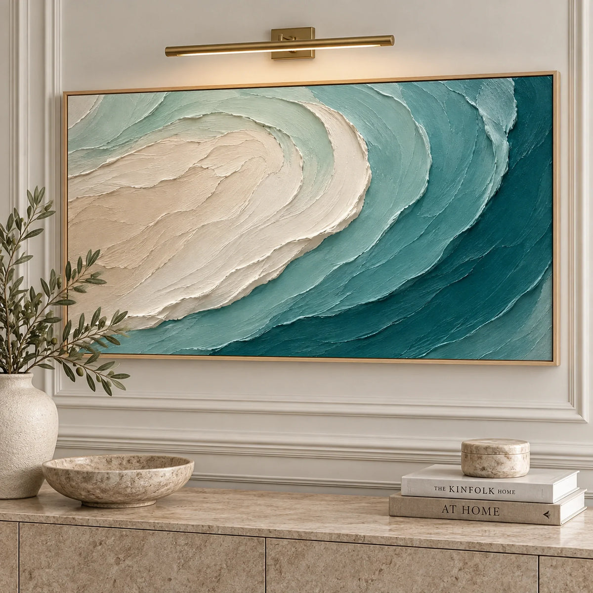 3D Textured Art | Tidal Fold