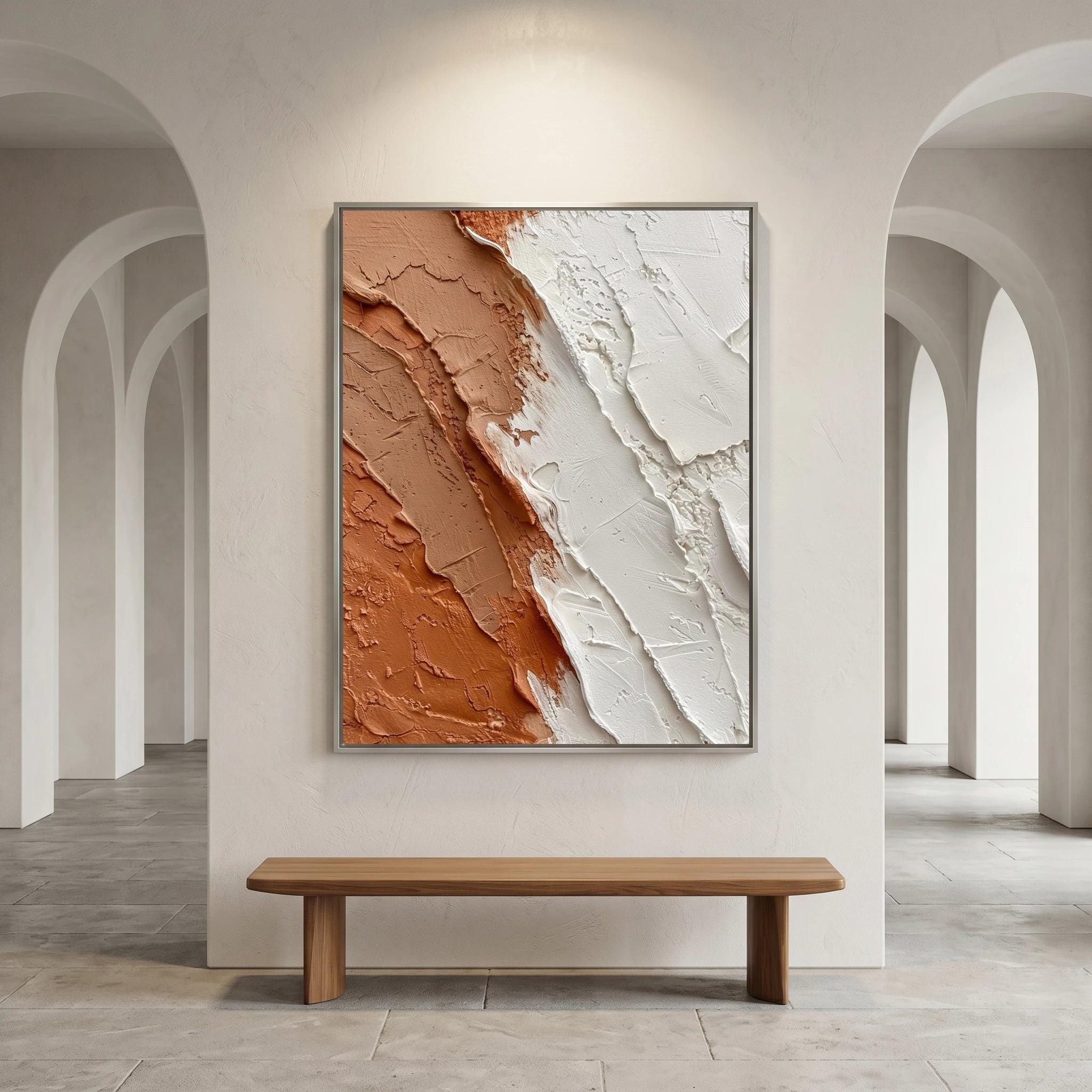 3D Textured Art | A Horizon Made of Clay