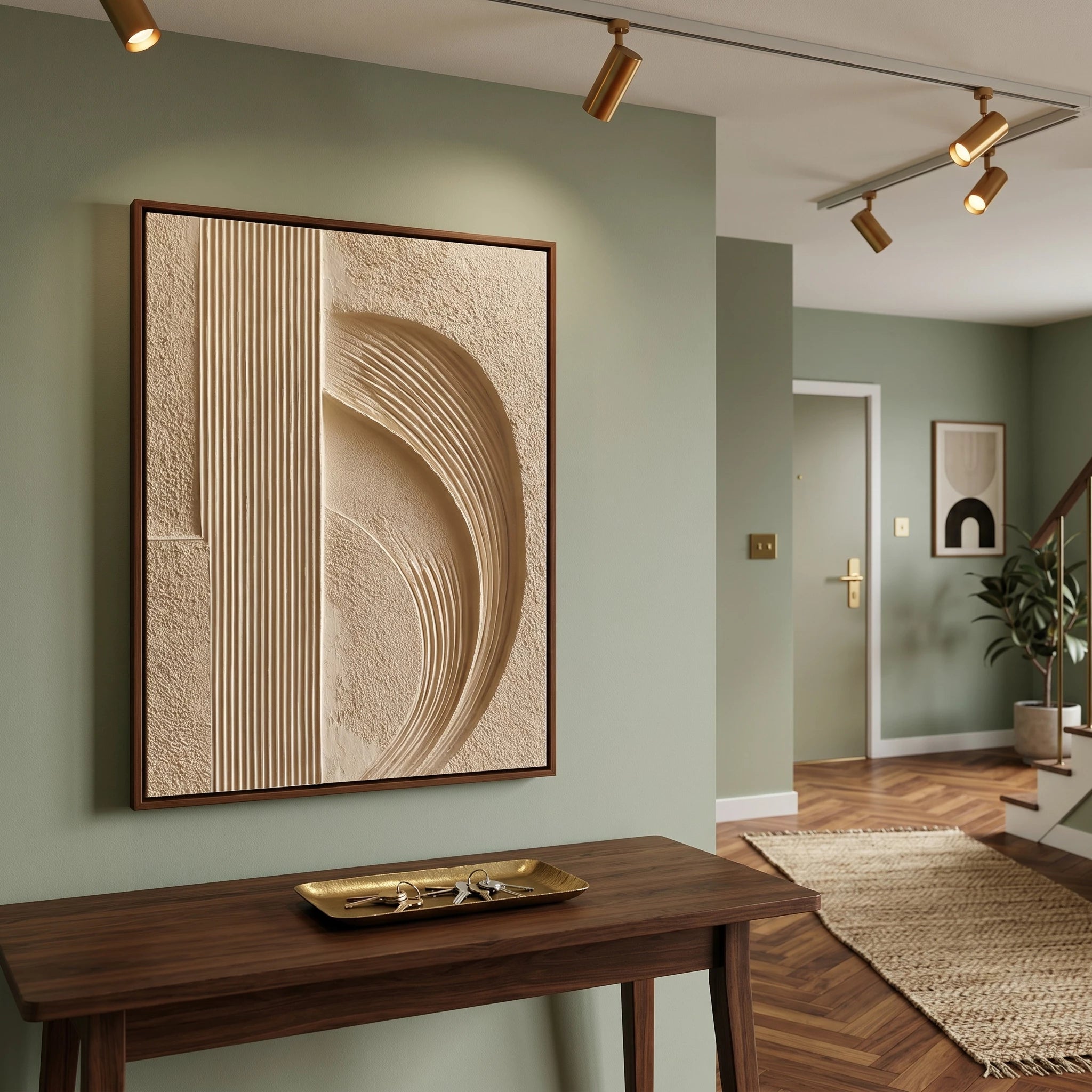3D Textured Art | Echoes Beyond the Curve