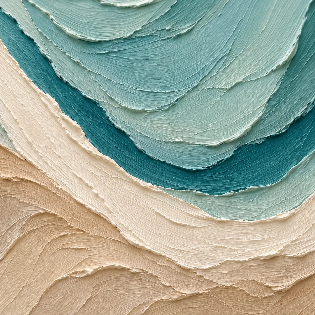3D Textured Art | Shoreline Drift