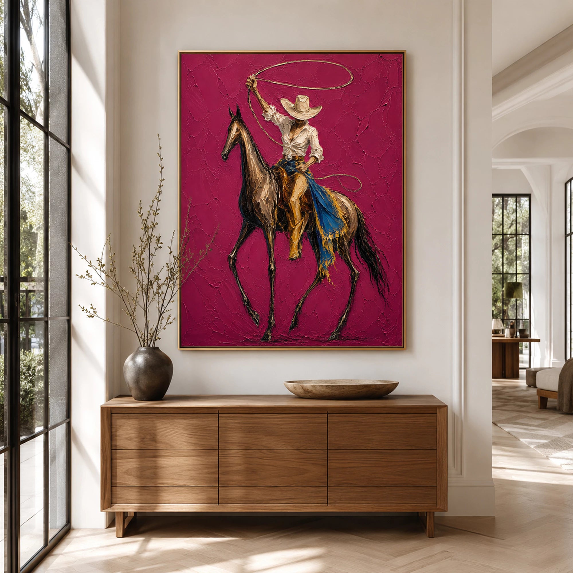 Western Art | He Drew Thunder in the Sky