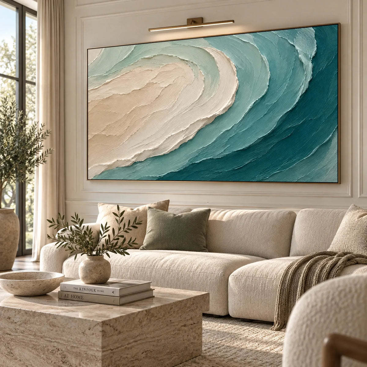 3D Textured Art | Tidal Fold