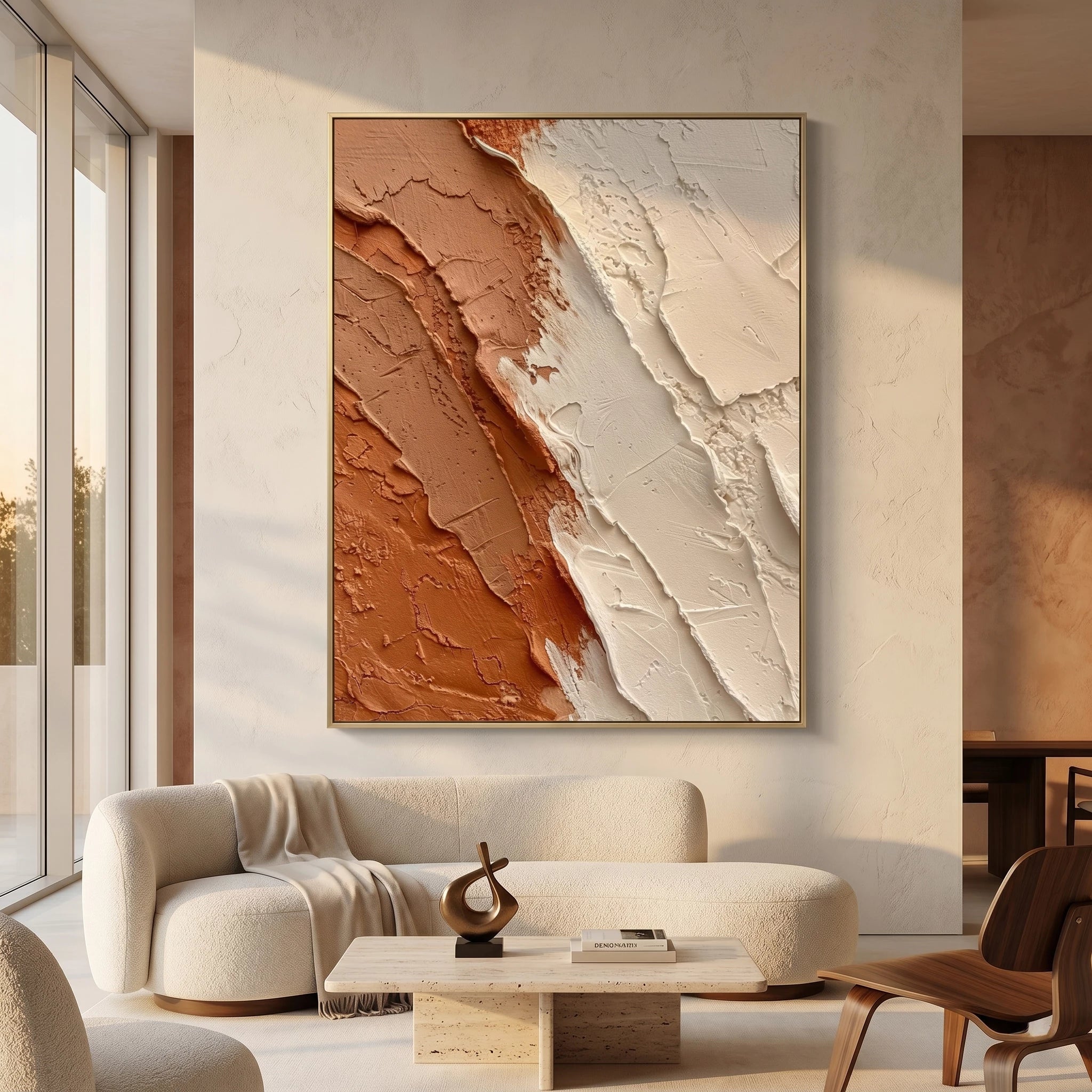 3D Textured Art | A Horizon Made of Clay
