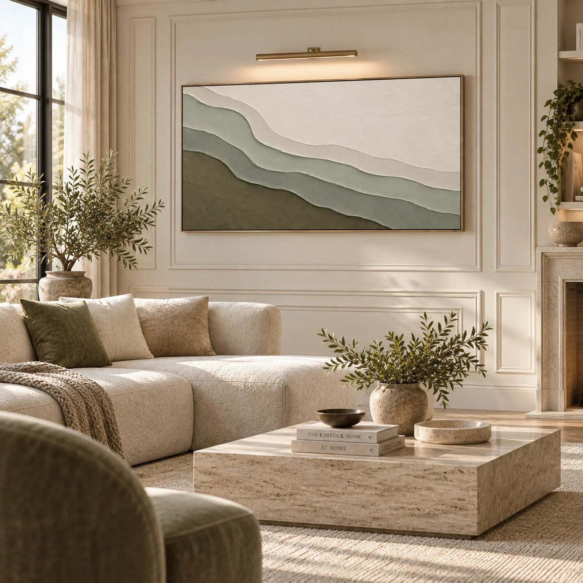 3D Textured Art | Quiet Horizon